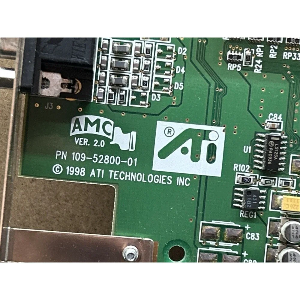 ATI Rage2C 8MB AGP Video Card- 1025281000 - Tested / Working